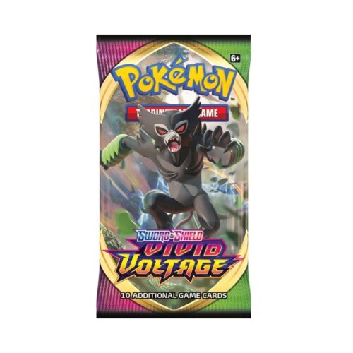 Pokémon Darkness Ablaze, Vivid Voltage Sleeved buy Booster Packs × 50