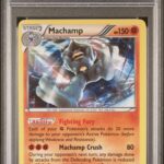 2016 Pokemon XY Generations Machamp HOLO #42 - PSA 8