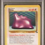 1999 Pokemon Fossil Ditto #18 - PSA 10