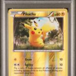 2015 Pokemon XY BREAKthrough - Pikachu Reverse #48 - PSA 9