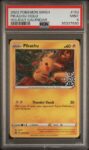 2022 Pokemon Sword & Shield - Promo -Pikachu [Snowflake Stamp] #SWSH153 - PSA 9