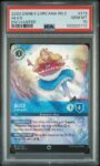 2023 Disney Lorcana Rise Of The Floodborn - Belle - Growing Girl Enchanted #213 - EN - PSA 10